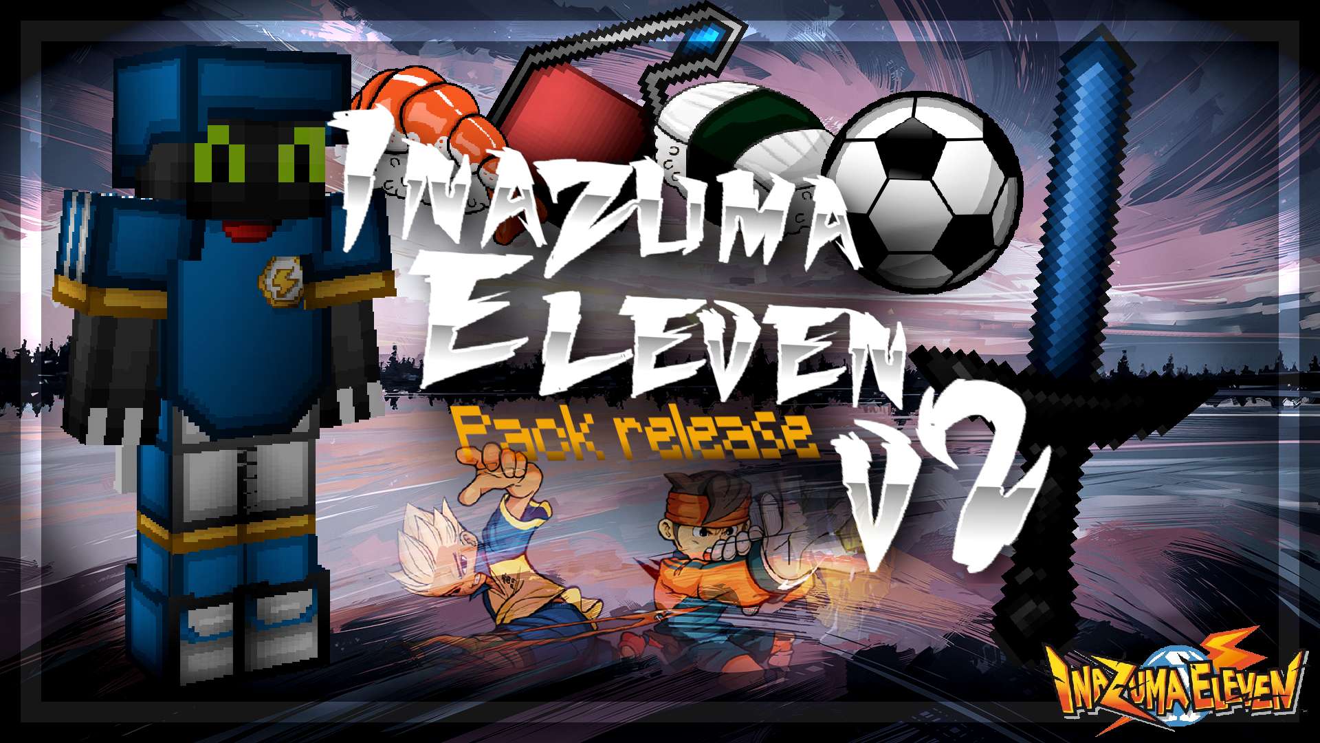 Inazuma Eleven 64x by MattePacks on PvPRP